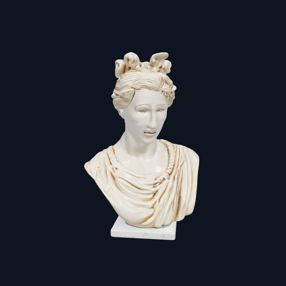 Classical Greek Bust Sculpture D Model Pack